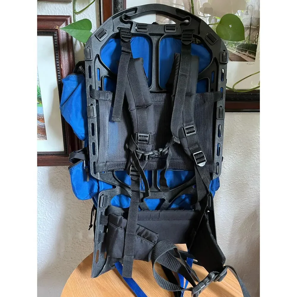 Outdoor Products Blue Outer Frame Hiking Pack